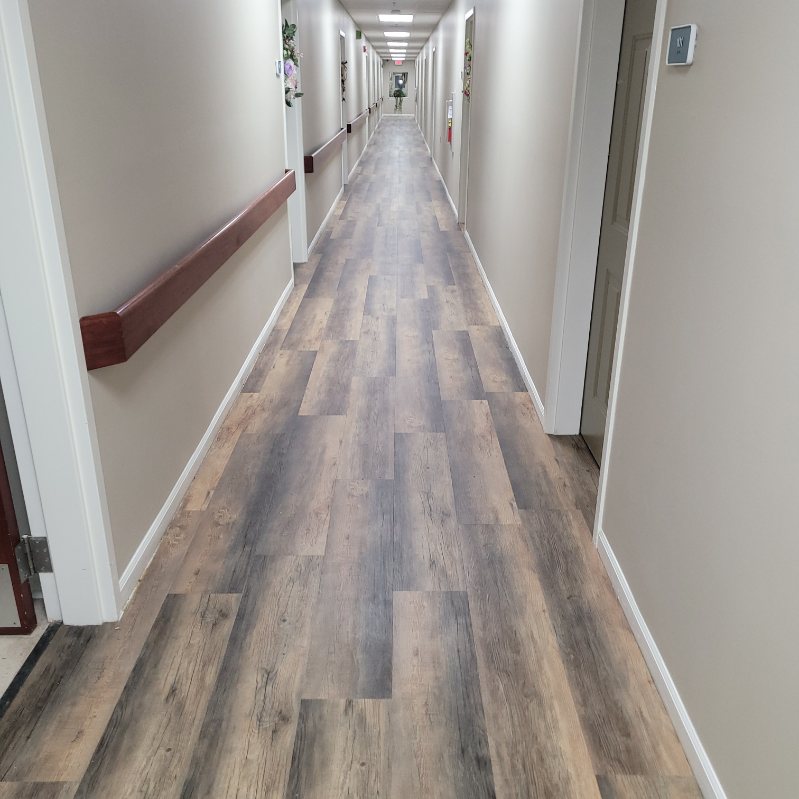 Vinyl Flooring Project